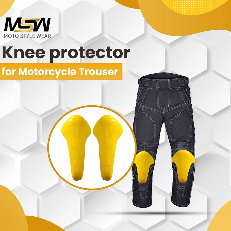 MOTOSTYLEWEAR – CE 2 Approve Knee Protective Pads, Level 2