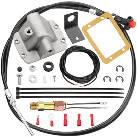 Front Axle Shaft Disconnect Conversion kit, Cable Operated Shift Actuator, Fit for Jeep CherokeeXJ 1984-1991, Fit for Jeep Comanche MJ 1986-1991, Fit for Jeep Wrangler YJ 1987-1995, OE PSL900
