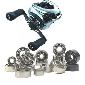 Shimano 18 Antares DC MD Tuning Bearings 11-5-4 & 10-3-4 Set of 2 Ceramic Bearings (Ceramic HXR)