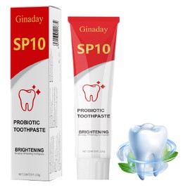 SP10 Probiotic Toothpaste, Advanced Enamel Protection Deep Cleaning Care Oral Health Fresh Breath.(1Pcs)
