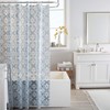 Bath Bliss Material, Eco-Friendly, 4G Design PEVA Shower Curtain, 70"x