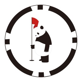 Light Poker Chip Pin Flag Panda X-768 (850)