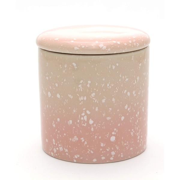 Hand Helping Pet Palm Size Cremation Urn for Holding Ashes, Ceramic, Made in Japan, Pink