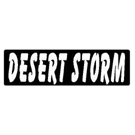 Desert Storm Helmet Sticker/Hard HAT Sticker