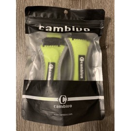 CAMBIVO 2pk Patella Tendon Brace Knee Strap Knee Adjustable Green for Adults Teens