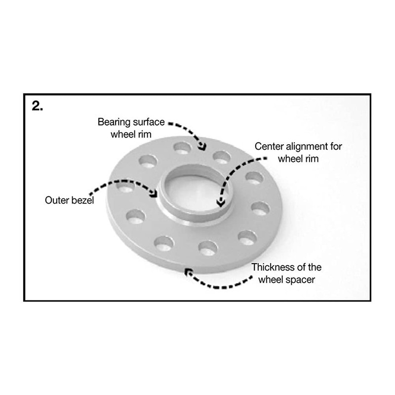 H&R Wheel Spacers 2 x 10 mm 5 x 114.3