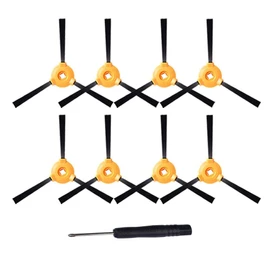 Piezas de repuesto para Deebot Vacuum 4 piezas Deebot n79w cepillos laterales de repuesto, compatible con Deebot 711 711S 710 661 D601 Deebot 500 N79 N79s N79se DN622