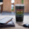 Sunrise Brews Float Campfire Nights Lake Life Vibes Retro Stainless