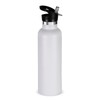 Volhoply White Stainless Steel Water Bottles,24 Ounce Vacuum Insulated Double