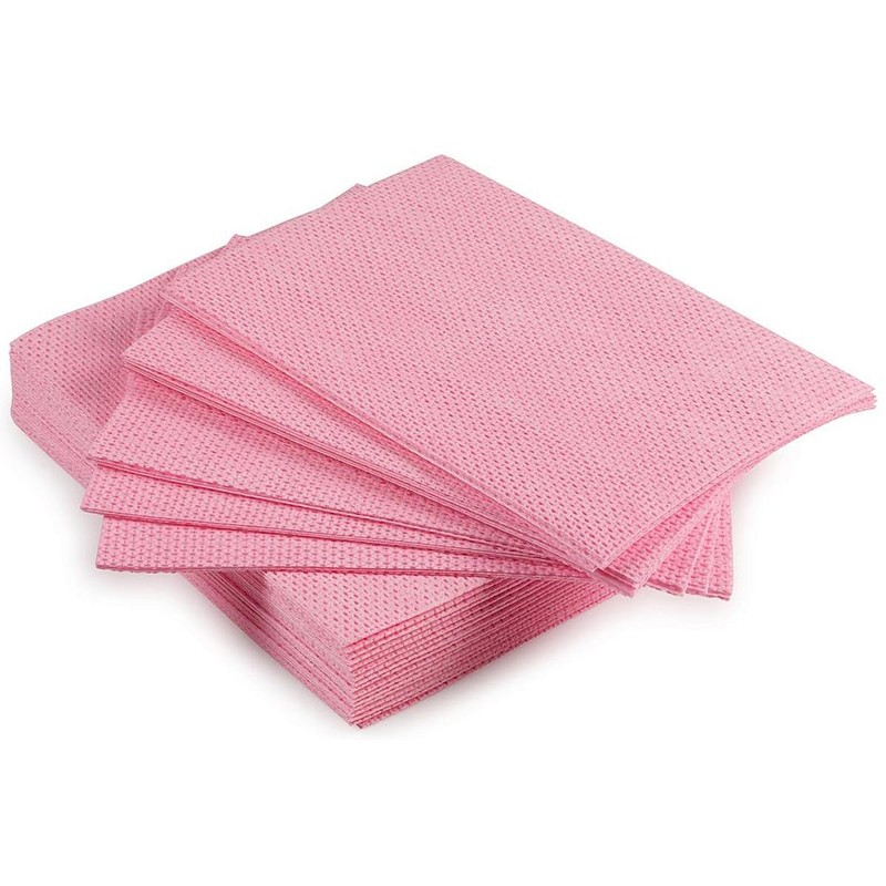 2Work Heavyweight All Purpose Cloth 500x350mm Red (Pack of 25)