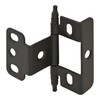Brixwell QIGO-001 Decorative Butt Hinge Full Wrap Non Mortise Black