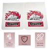BST BSSP 2PCS Universal 24"x30" Mudflaps, White Straight Splash Guard