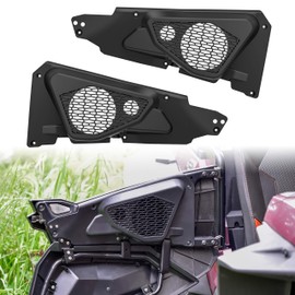 UTV Door Speakers Pods for RZR, SAUTVS 6.5 inch Front Speaker Pods Panels for Polaris RZR XP 4 1000,XP 1000,RZR 900,RZR 4 900 EPS Accessories 2014-2019(2PCS)