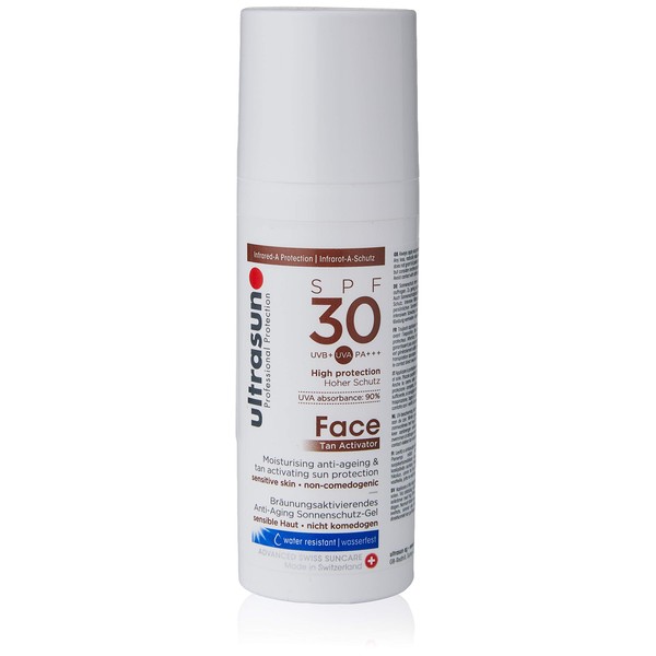 ultrasun SPF30 Tan Activator Face 50ml