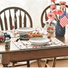 Artoid Mode Freedom Stars Patriotic 4th of July Placemats Set