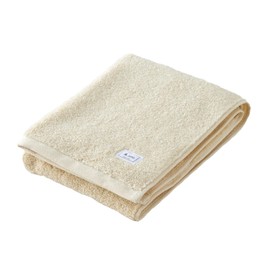 Imabari Towel Certified Pet Towel Slim Bath Towel Cat Dog KURASHITO Classito 1 Piece Made in Japan 100% Cotton BMP Cotton 13.4 x 39.4 inches (34 x 100 cm) (Sweet Beige, 1 Slim Bath Towel)