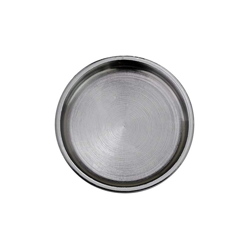 Solid Brass Furniture Coasters (Set of 4) - Chrome /