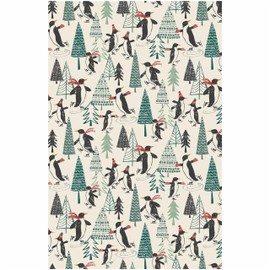 Ulster Weavers Penguins On Ice Cotton Tea Towel, Multicolor, 100Percent, Multi, 48x74cm
