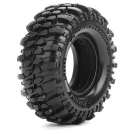 LOUISE CR-Champ 1.0 Super Soft Tyres Only (2) Mini Crawler 1/18, 1/24
