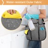 LoDrid Professional Cleaning Apron with 9 Pockets and Adjustable Waist