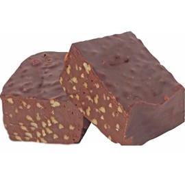 The Amish-Buggy Home Made Creamy Milk Chocolate Pecan Fudge - 1 Lb Box