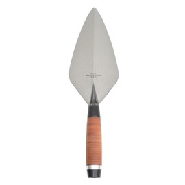 MARSHALLTOWN London Brick Trowels, Leather Handle, 127mm Width, 292mm Length, London Pattern, Made in The USA, 33L11.5