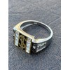 HarlemBling Real Solid 925 Sterling Silver Mens Ring - Money