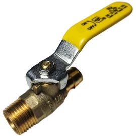 XFITTING 1/2" Pex-A Male Ball Valve, Brass (1)