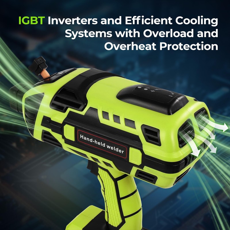 Handheld Welder Machine, 110V Portable Welding Machine with IGBT Inverter