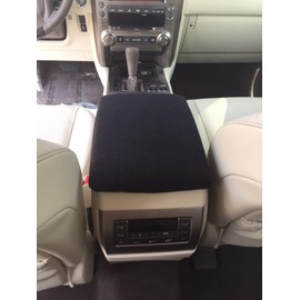 Auto Console Covers- Fits The Lexus GX 460 2010-2023 Center Console Armrest Cover Waterproof Neoprene Fabric (Black0