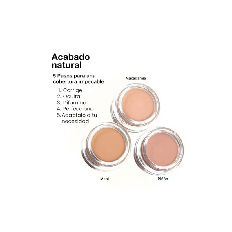 Corrector en crema humectante ojeras & anti imperfecciones. Para piel