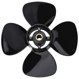 Meruzue High Thrust 10 x 7 Boat Propeller for Mercury Tohatsu 14 Spline