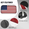 D-Lumina Windshield Sun Shade American Flag for 2018-2025 Honda Odyssey
