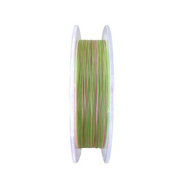 SUNLINE PE Line Saltimate PE Egi ULT HS4, 59.9 ft (180 m), No. 0.8, 13.2 lbs (6 kg), 4 Pieces, White/Pink, Light Green