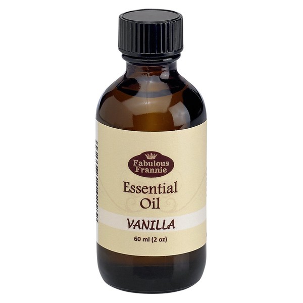 Vanilla Essential Oil - 60ml (2oz) Great Scent for The spa and Home by Fabulous Frannie