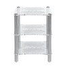 Fosi Audio Acrylic Amplifier Rack for Cooling Fan, Sturdy Audio