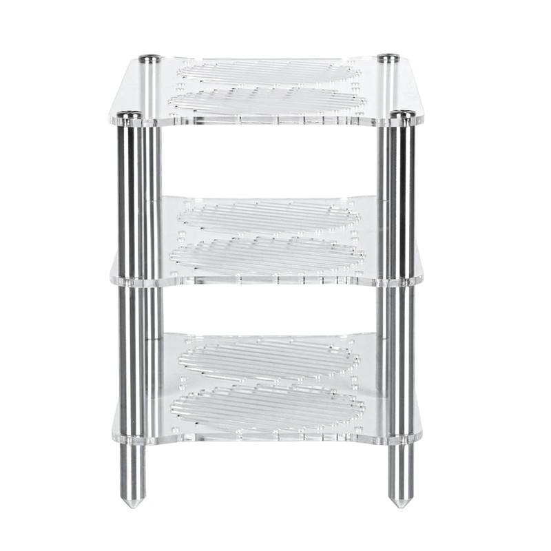 Fosi Audio Acrylic Amplifier Rack for Cooling Fan, Sturdy Audio