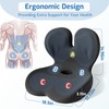 XZdream Seat Cushion, Office Chair Cushion with Lumbar Support Pillow,