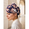 1 Pack Boho Headbands Stretch Paisley Print Bandana Headband Criss