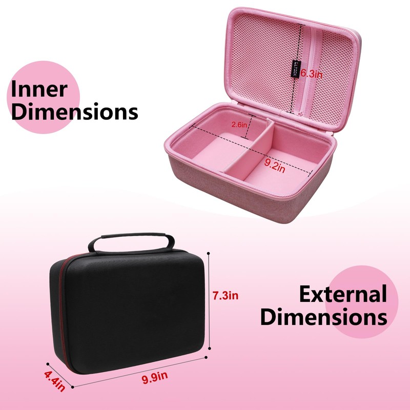 LTGEM - Funda rígida compatible con 2 piezas Momcozy S12