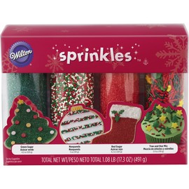 Wilton Holiday Sprinkles 4-Pack