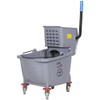 TableTop King 36 Qt. Gray Mop Bucket & Wringer Combo