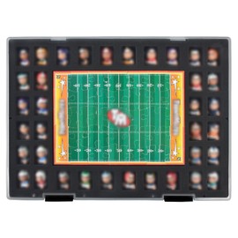Xuerdon Toys Collector Box Compatible with Teenymates for Party Animal Football Baseball Basketball Hockey Series Mini Figures, Storage Organizer for Blind Bags Set Mystery Pack (Case Only) -Black