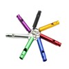 Kisangel 3sets Portable Emergency Whistle Aluminum Alloy Survival Tool for