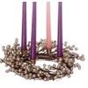 Champagne Berry Christmas Advent Wreath