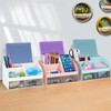 SYJINHUASY Multifunctional Desk Organiser, Compact Office Organiser with 5 Compartments