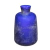 Creative Co-Op Distressed Glass, Cobalt Blue Vase