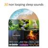Wkzay White Noise Sound Machine: 30 Soothing Sounds, Sunrise Alarm