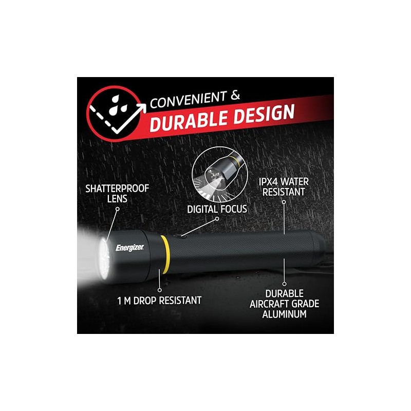 Energizer - Linterna LED Vision PRO, ultra brillante de más