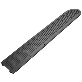 Dilwe Black Battery Cover, Anti Skid Guard Plate with ABC and PC Material for Electric Scooter